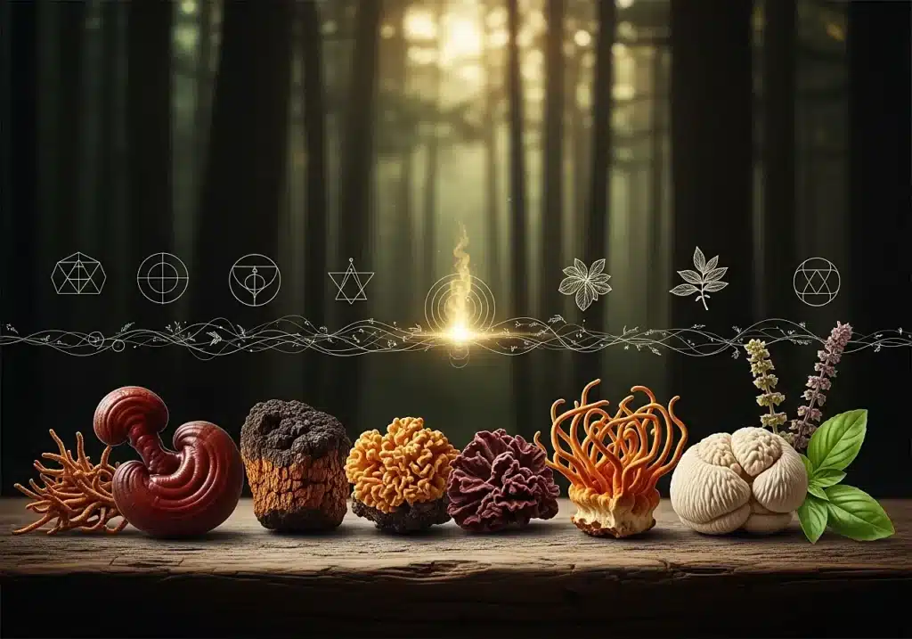Champignons adaptogenes
