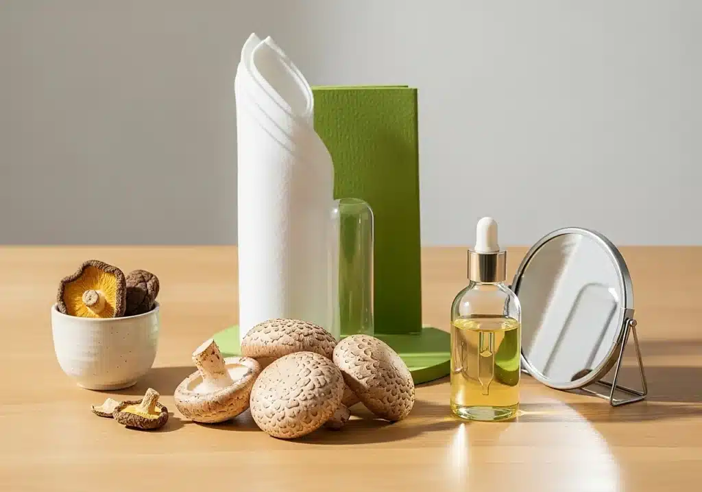 Le shiitake contre l’acné : bienfaits et mode d’emploi 21 Le shiitake (Lentinula edodes) est l’un des champignons médicinaux les plus étudiés. Il contient une combinaison d’éléments bioactifs reconnus pour leurs effets sur le système immunitaire et la peau