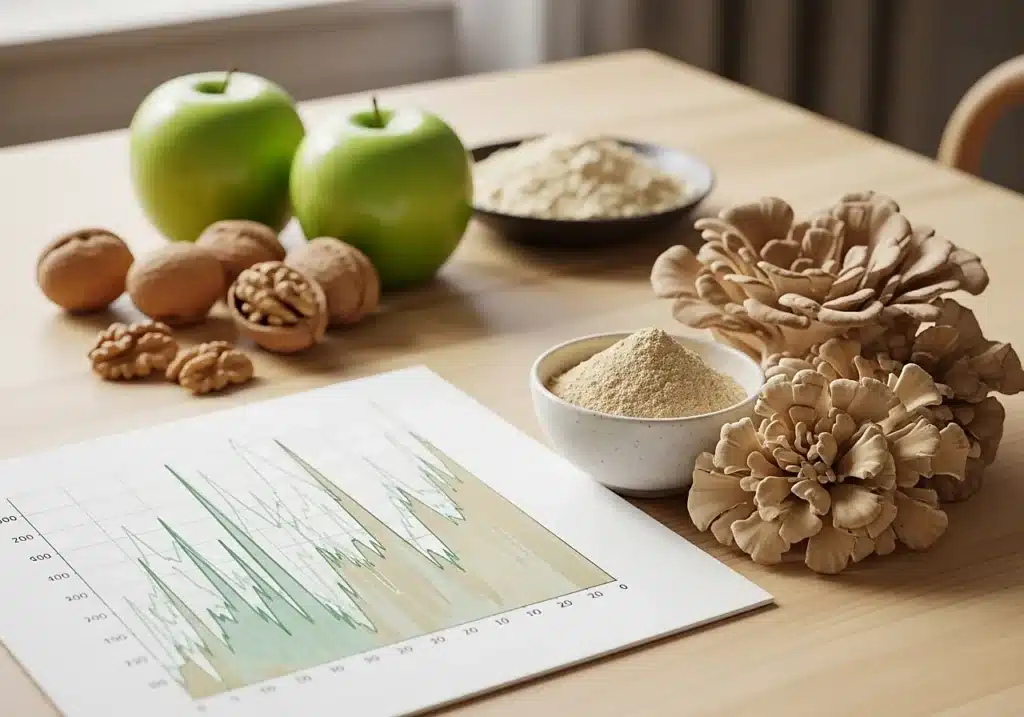 Maitake pour maigrir : que disent les forums et les témoignages ? 3 Les bêta-glucanes du Maitake peuvent ralentir l’absorption du glucose et améliorer la sensibilité à l’insuline
