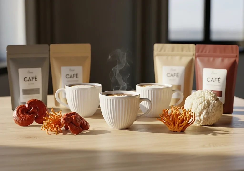 Super Café Brainstoorm Mushngo vs cafés aux champignons concurrents : le comparatif complet 2025 3 Quel café adaptogene choisir
