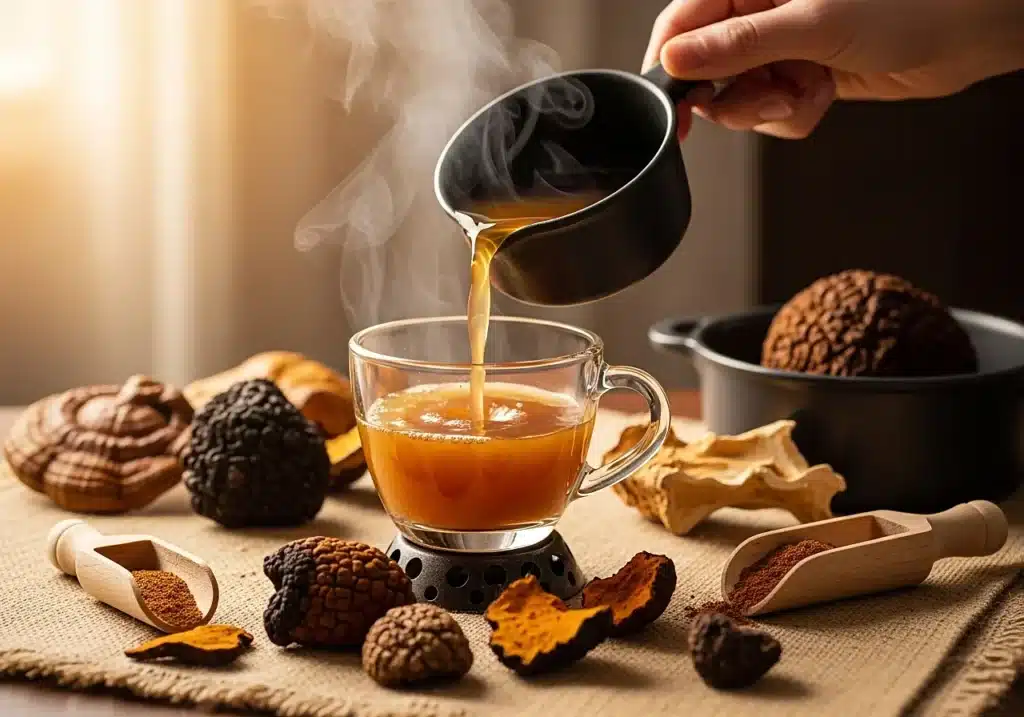 5 recettes faciles pour préparer le chaga au quotidien 3 Le chaga n’est pas une boisson “coup de fouet” mais un soutien naturel de long terme.