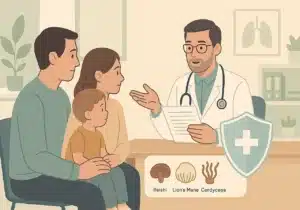 Champignons adaptogènes et enfants : avis, risques et alternatives plus sûres 3 Champignons adaptogènes et sécurité chez les enfants : analyse des risques et précautions