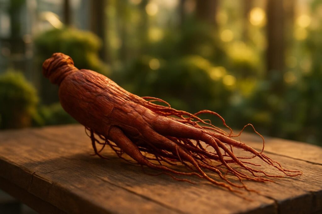 Le ginseng rouge coréen : vertus et utilisations 1 Découvrez les bienfaits du ginseng rouge coréen, ses vertus médicinales et ses différentes utilisations pour améliorer votre santé et votre bien-être au quotidien.