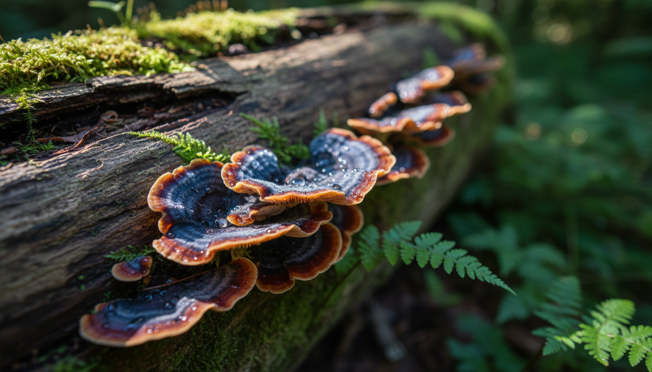 Le turkey tail : un allié naturel pour renforcer votre système immunitaire 3 découvrez les bienfaits du turkey tail, un champignon natural puissant pour renforcer votre système immunitaire et améliorer votre bien-être au quotidien.