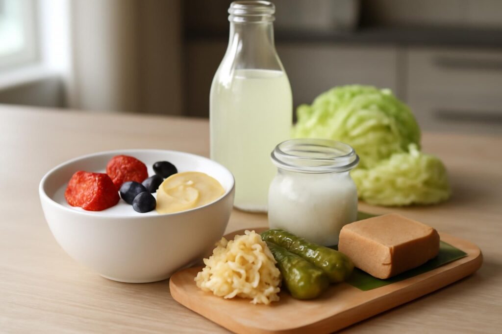 Découvrez les meilleurs aliments naturels riches en probiotiques pour améliorer votre santé digestive et renforcer votre système immunitaire de manière saine et naturelle.
