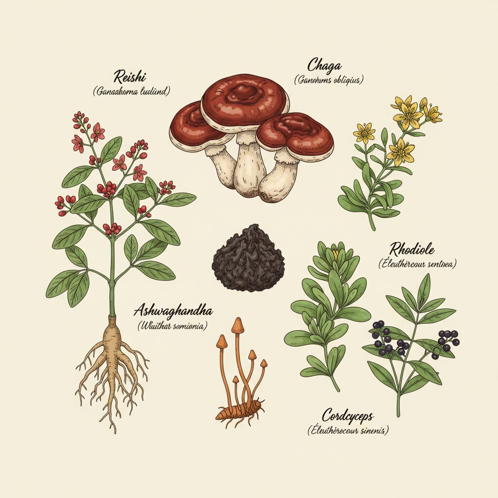 Les adaptogènes : définition, utilisation et bienfaits 3 Découvrez les adaptogènes : leur définition, comment les utiliser et les bienfaits qu'ils apportent pour améliorer votre bien-être au naturel.