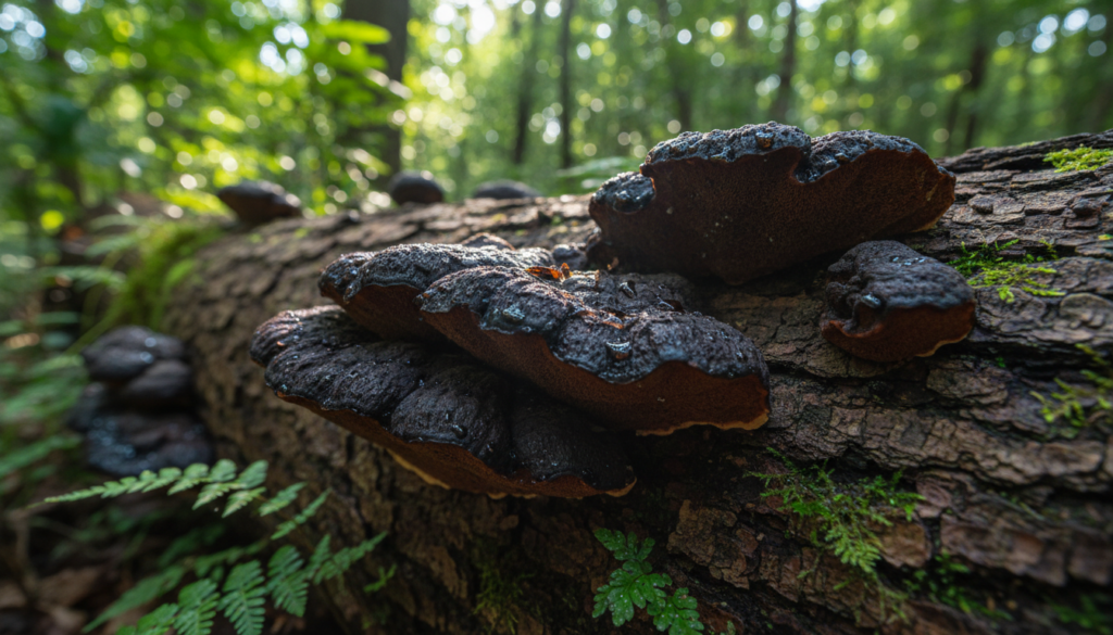 Le meshima ou sabot noir : bienfaits et propriétés du phellinus linteus 1 découvrez les bienfaits et propriétés du meshima, également appelé sabot noir, un champignon médicinal aux vertus reconnues pour la santé.